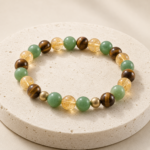 Golden Abundance Intention Bracelet