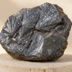 Close-up texture of Hematite raw stone