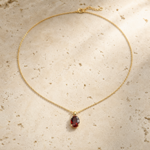 Garnet Ember Necklace