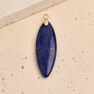 Lapis Truth Pendant handcrafted natural stone pendant