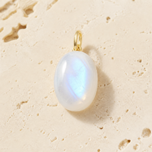 Moonstone New Chapter Pendant handcrafted natural stone pendant