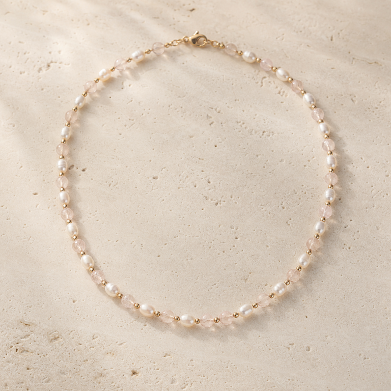 Morganite Blush Necklace