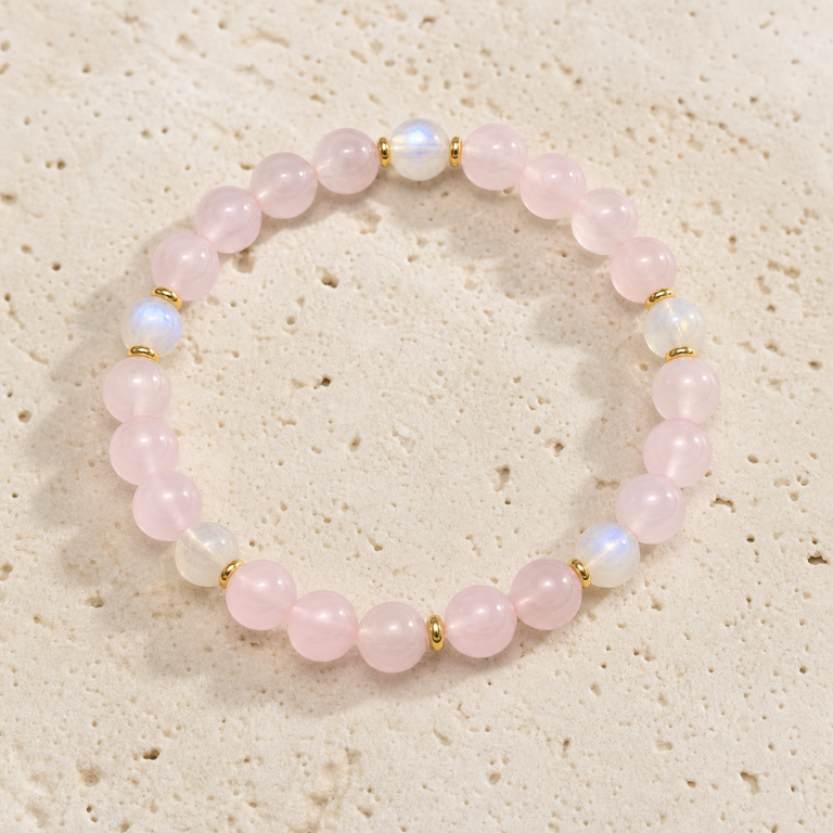 Rose Quartz Devotion Bracelet