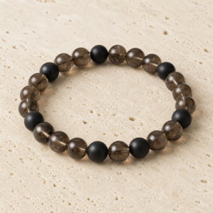 Smoky Quartz Atlas Bracelet